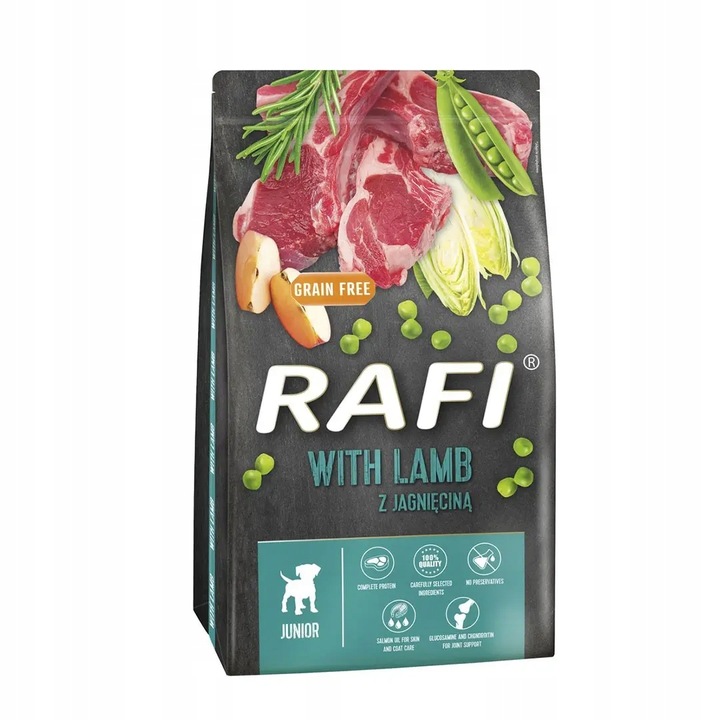 Dolina Noteci Rafi Junior sucha karma dla psa z jagnięciną 10 kg