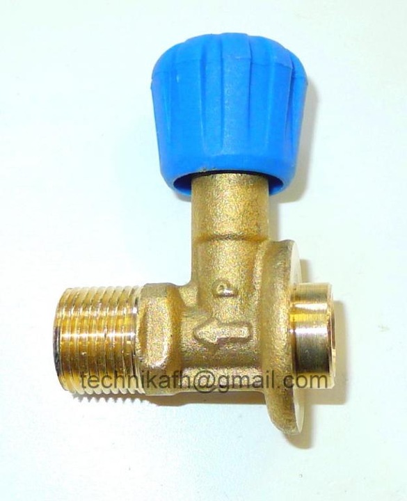 REDUKCJA DO NAPEŁNIANIA KARTUSZY Z ZAWORKIEM 7/16 - 3/8 PROPAN BUTAN