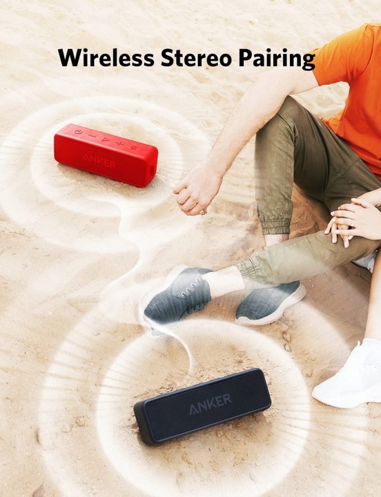 Anker SoundCore 2 głośnik bluetooth IPX7 Bas