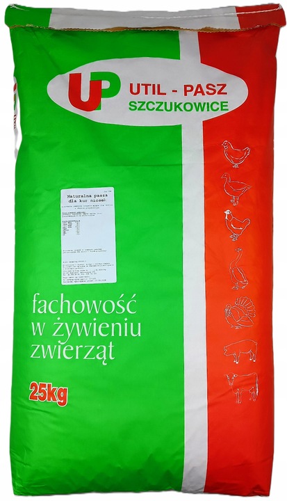 PASZA DLA KUR NIOSEK 25KG NATURALNA KARMA MIESZANKA BEZ GMO SYPKA ZIARNO