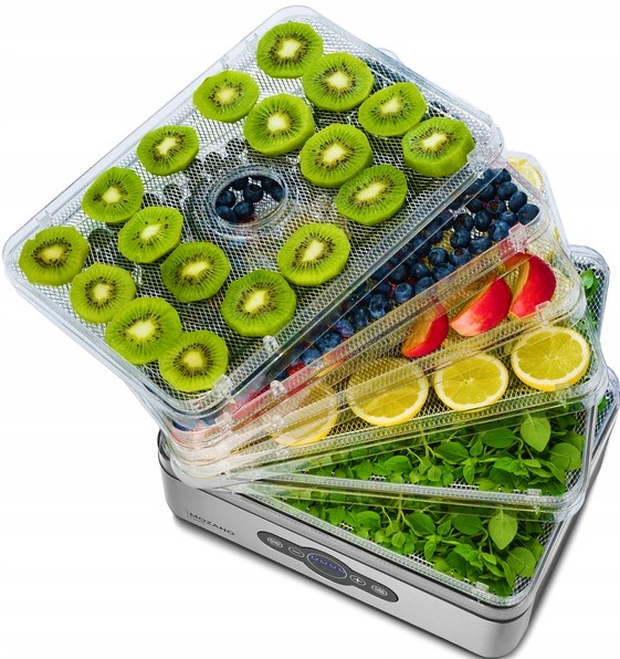 SUSZARKA DO GRZYBÓW OWOCÓW WARZYW SPOŻYWCZA DUŻA STALOWE SITA 500W ŻYWNOŚCI