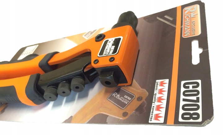 NITOWNICA DO NITÓW STALOWYCH I ALU 2,4-4,8mm C0708 RICHMANN