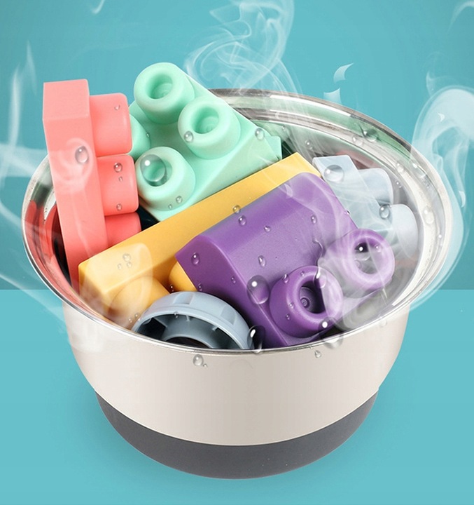 MIĘKKIE KLOCKI SENSORYCZNE SORTER ZESTAW POCIĄG AUTKO Z KLOCKAMI MATADI