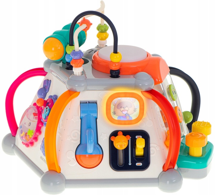 KOSTKA SENSORYCZNA INTERAKTYWNA SORTER EDUKACYJNY