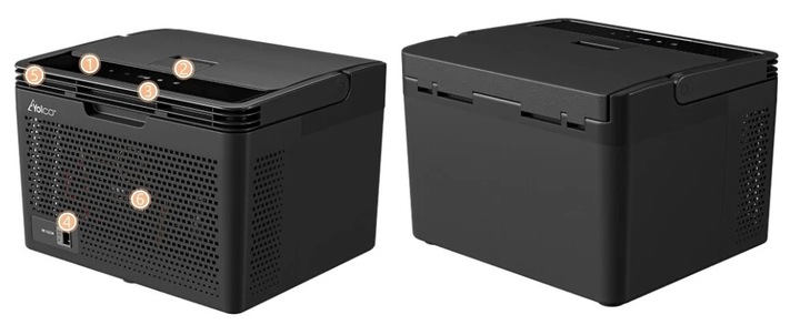 Lodówka YETICOOL CX10 Czarny