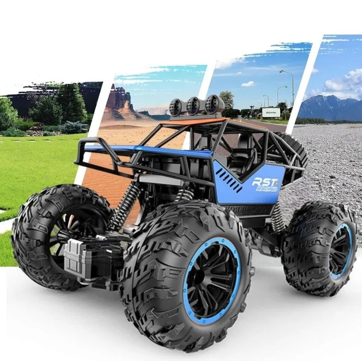 SAMOCHÓD ZDALNIE STEROWANY AUTO TERENOWE AUTKO PILOT RC ROVER + AKUMULATOR