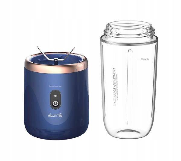 Blender kielichowy Deerma NU06 Bezprzewodowy 140W 0,4L Rozdrabnianie