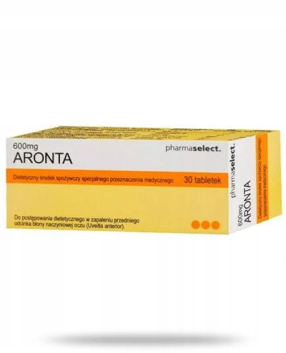 Aronta 600mg dietetyczny środek spożywczy 30 tabl.