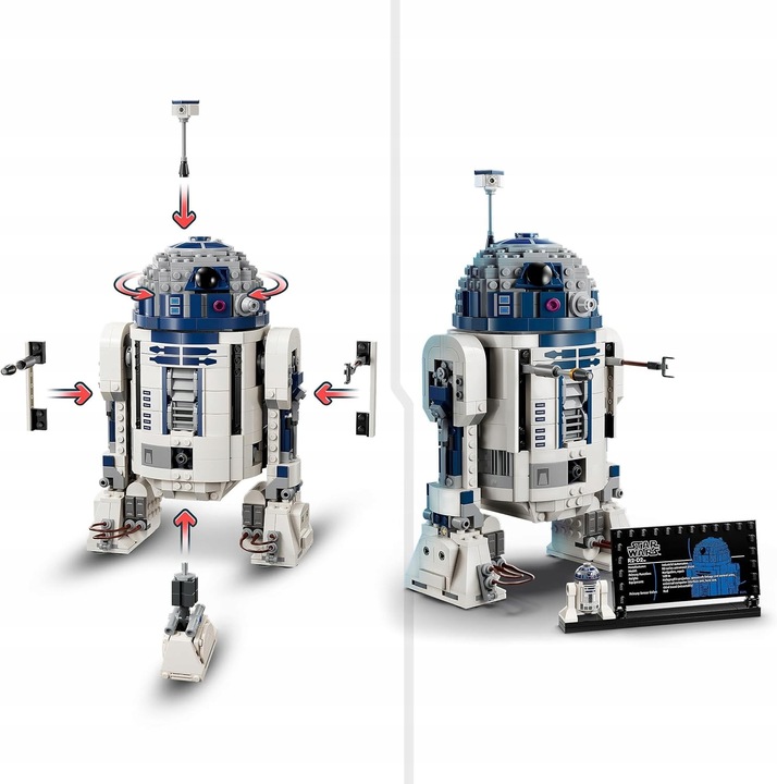 LEGO Star Wars 75379 R2-D2 Gwiezdne Wojny Robot Pomysł na prezent Kosmos