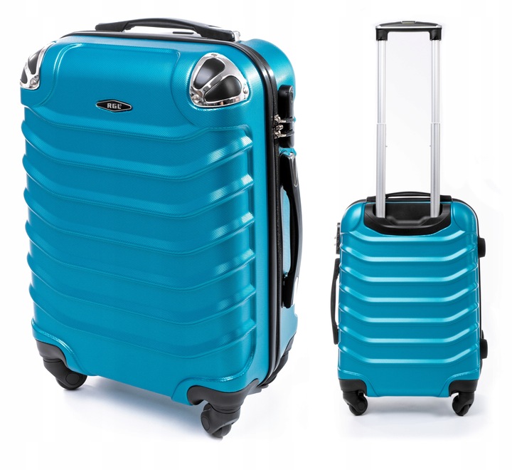 MAŁA KABINOWA WALIZKA L NA KÓŁKACH PODRÓŻNA TORBA ABS RGL