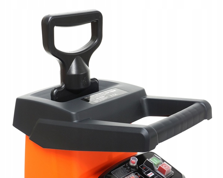 Rozdrabniacz do gałęzi GATEC, Elektryczny rębak frezowy 2800W + Kosz