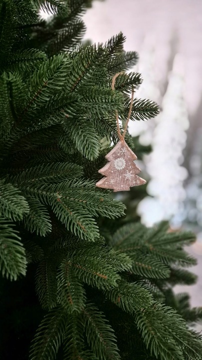 Choinka sztuczna Świerk 3D 100% PE REAL TREE 220 cm sylikonowa jak żywa