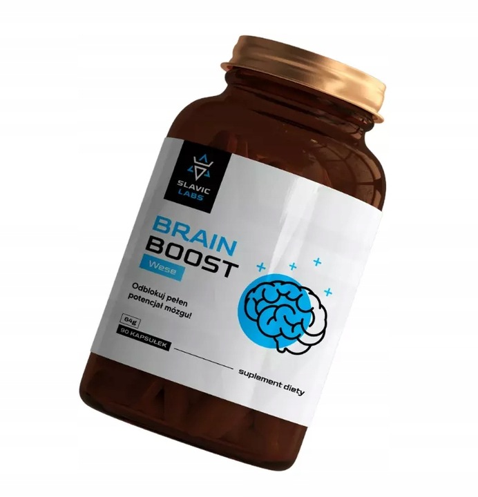 BrainBoost "Wese" KONCENTRACJA | PAMIĘĆ | ZMĘCZENIE - Slavic Labs