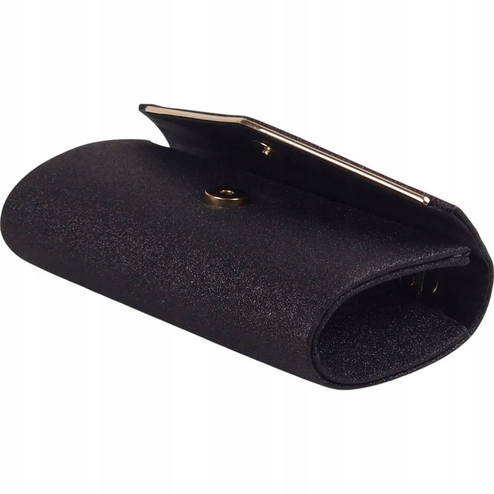 Torebka kopertówka wieczorowa wizytowa czarna elegancka wesele sylwester