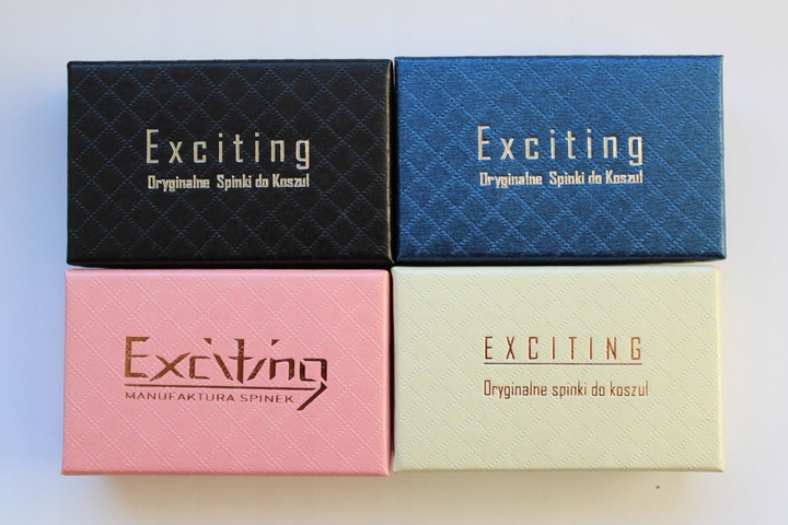 Spinki do mankietów EXC Pistolet Srebrny Stalowy