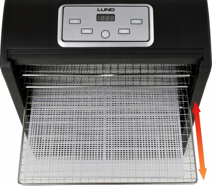 SUSZARKA SPOŻYWCZA DO GRZYBÓW OWOCÓW WARZYW ZIÓŁ MOCNA 700W 9 SIT LUND