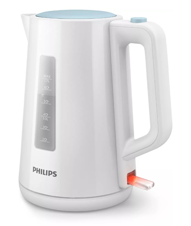 BIAŁY CZAJNIK 1.7L ELEKTRYCZNY BEZPRZEWODWY DUŻY HD 9318/70 2200W PHILIPS