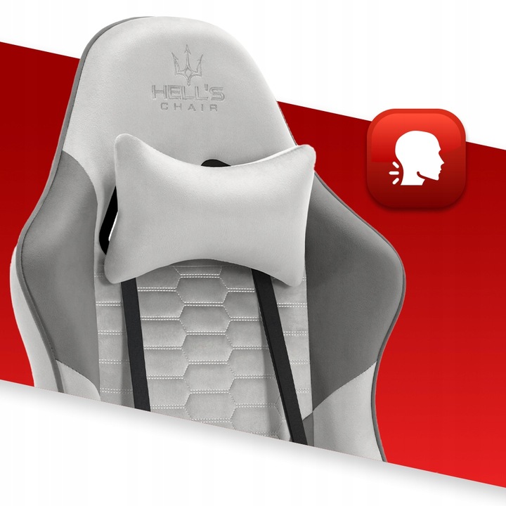 FOTEL GAMINGOWY DLA GRACZA BIUROWY HELL'S