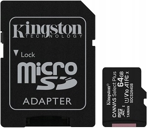 Wideorejestrator MIO MiVue 803 GPS WIFI + karta microSDXC 64GB
