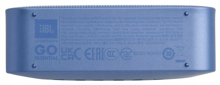 Głośnik mobilny JBL GO Essential Niebieski