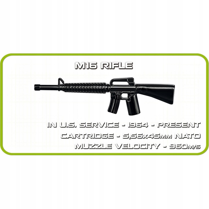 Klocki COBI-2239 Amerykański Czołg M41A3 WALKER BULLDOG