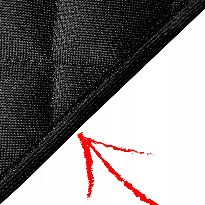 KUFEREK TORBA DO BAGAŻNIKA SAMOCHODU organizer RZEP GRUBY MOCNY ROZMIAR L