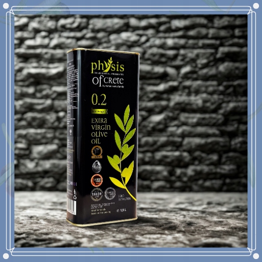 Physis of Crete nagradzana Grecka oliwa z oliwek 0,2% 1,5 L data do 11.2026