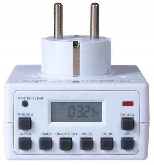 WYLACZNIK BOJLER PROGRAMATOR CZASOWY CYFROWY TIMER