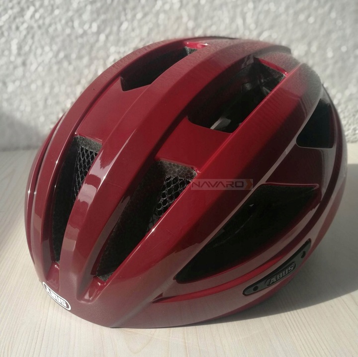 Kask rowerowy ABUS MACATOR L 58-62 Bordeaux Red