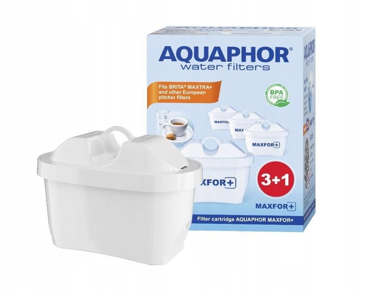 Filtr do wody Aquaphor Maxfor+ (3+1) 4 szt