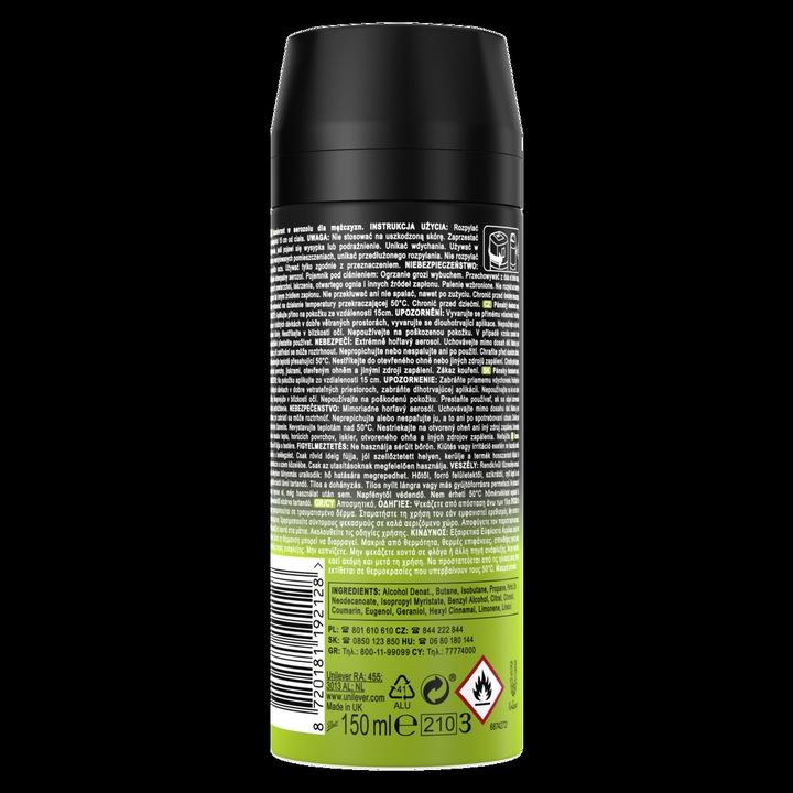 AXE Epic Fresh Body Spray dezodorant 150 ml DEO