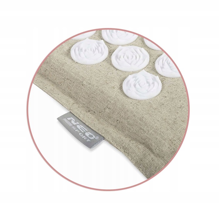 MATA DO AKUPRESURY Z KOLCAMI + PODUSZKA + TORBA