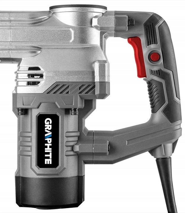 MŁOT UDAROWY WYBURZENIOWY DO KUCIA 20J SDS MAX 1300W WALIZKA GRAPHITE