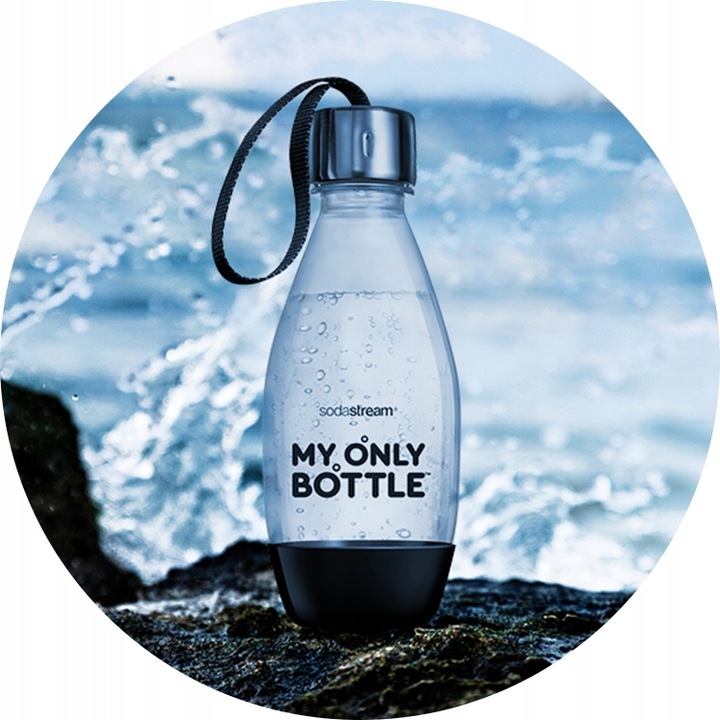 SodaStream Butelka na wodę My Only Bottle Czarna