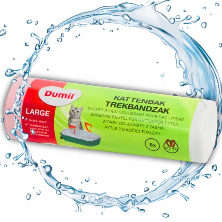 5x WORKI DO KUWETY MOCNE Z TAŚMĄ WYTRZYMAŁE 40 SZT XL DUMIL