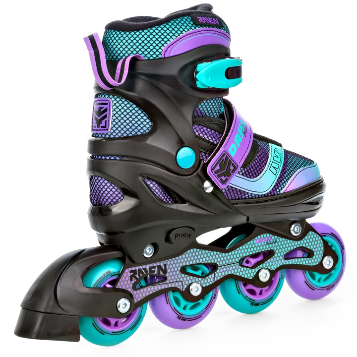 Rolki Regulowane RAVEN Drill Violet/Mint 38-42