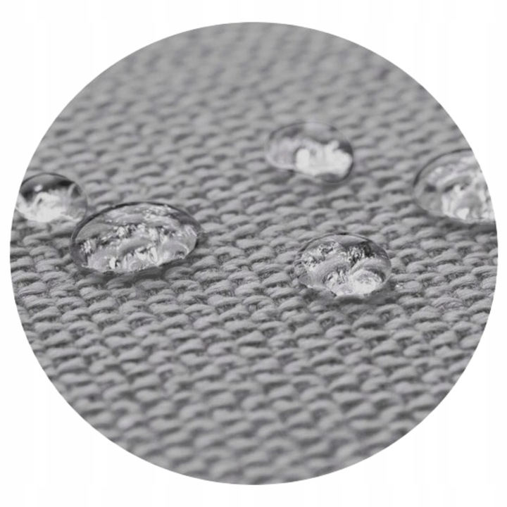 Poduszki na krzesła ogrodowe Poduszka na Krzesło Ogrodowe 80x50 cm szara