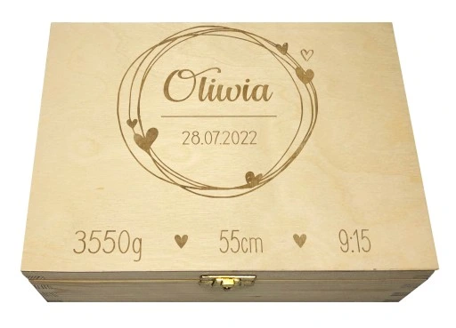 PUDEŁKO WSPOMNIEŃ PREZENT ROCZEK CHRZEST NARODZINY