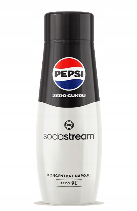 Zestaw Syrop do wody SodaStream Pepsi Zero Cukru 2x440ml + Torba GRATIS