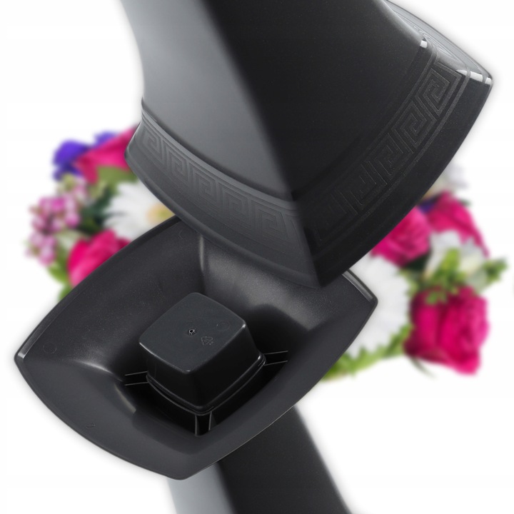 FLAKON WAZON NAGROBNY GRÓB NA CMENTARZ PLASTIKOWY NA KWIATY 39cm