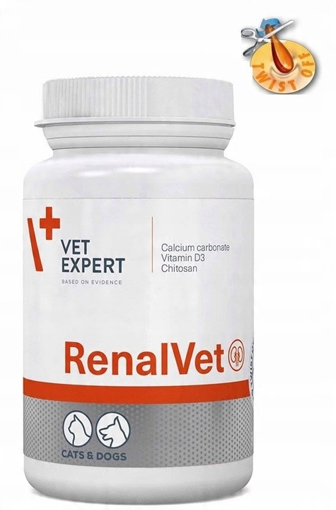 Vetexpert RenalVet TwistOff pies / kot 60 kapsułek