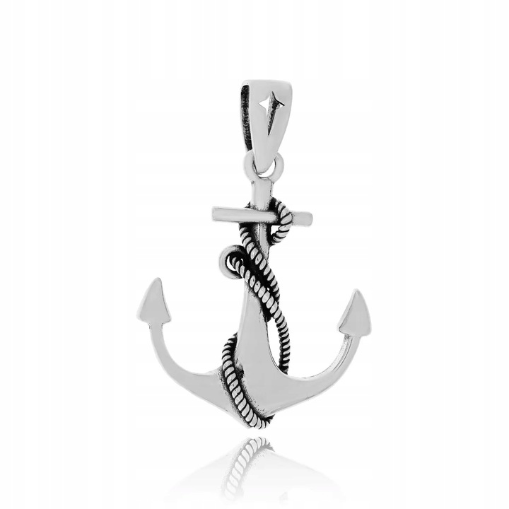 Srebrna zawieszka kotwica pr. 925