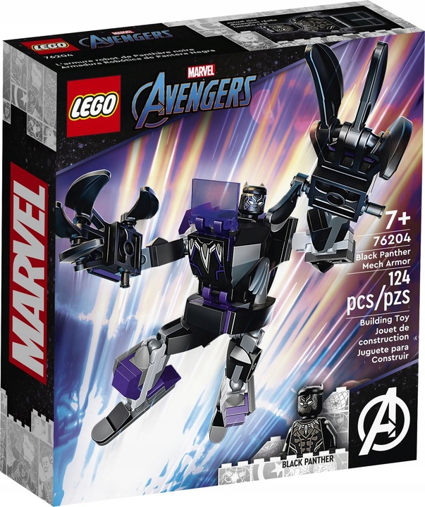 LEGO MARVEL SUPER HEROES CZARNA PANTERA AVENGERS
