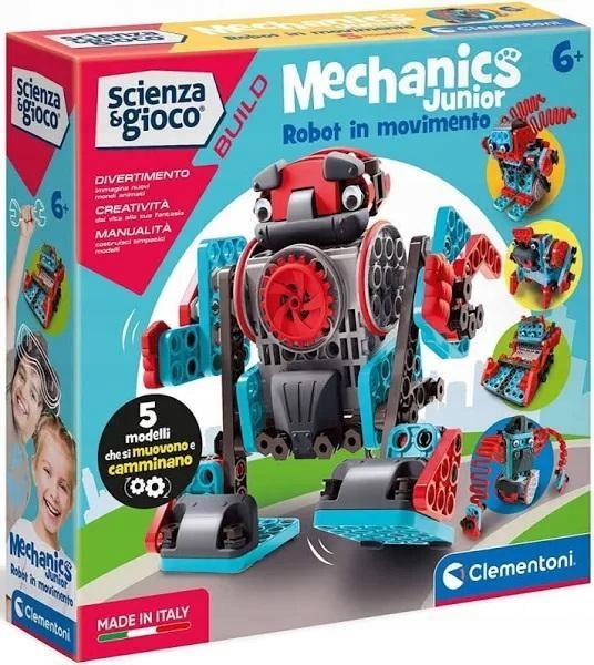 MECHANIKA JUNIOR - ROBOT DLA DZIECI CLEMENTONI