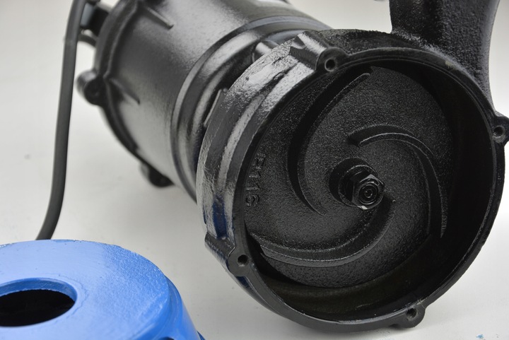 POMPA DO WODY CZYSTEJ BRUDNEJ SZAMBA SCIEKÓW Z ROZDRABNIACZEM Z WĘŻEM