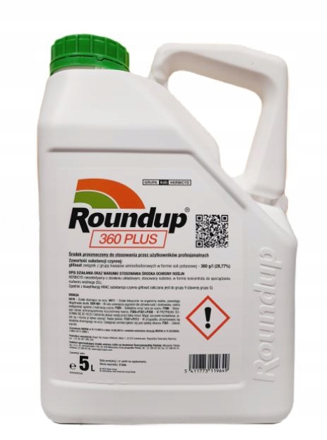 Roundup 360 PLUS 5L RANDAP na chwasty perz