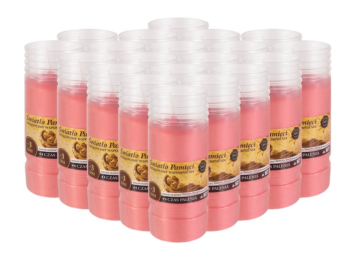 Wkłady do zniczy olejowe K2 3 dni 72h 14 cm gratis