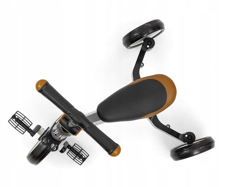 Milly Mally Rowerek 3w1 Optimus szary grey