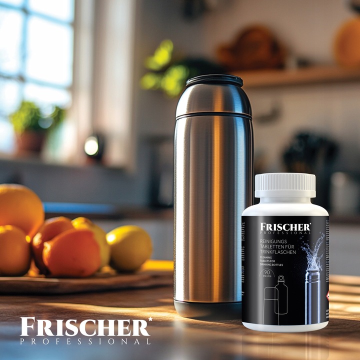 TABLETKI DO CZYSZCZENIA PIELĘGNACJI BUTELEK 90SZT FRISCHER PROFESSIONAL