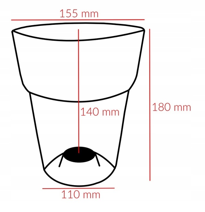 STORCZYK Osłonka Duża szklana do storczyków większego storczyka orchidea